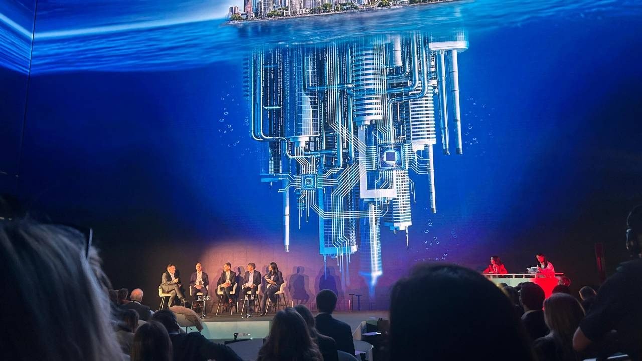 Veolia Innovation Event — 360 immersive panel session at Outernet London